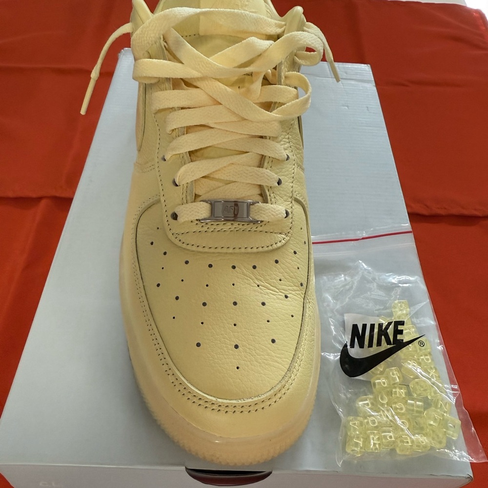 Nike Air Force 1 with Yellow Accents